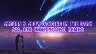 SATURN X SLOW DANCING IN THE DARK BY SZA & JOJI w/ LYRICS (1 HR)