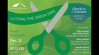 Check In & Connect: Cutting the Green Tape