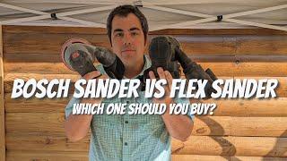 Cordless Sander Shootout! Flex VS Bosch - Which one should you buy?