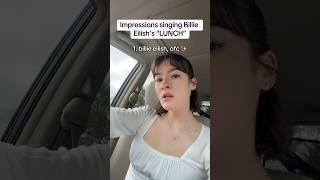 Impressions Sing “LUNCH” by Billie Eilish