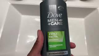 Dove Men Care Body Wash Review   Smells Great & Fresh Clean