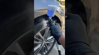 ASMR clip ️ #asmr #carwash #cleaning #detailing #satisfying #trending #california #rad #shorts