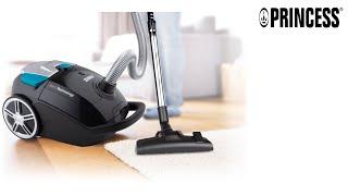 Princess 334990 Vacuum Cleaner - Silent Operation - Vacuum Cleaner with Bag - 700W - AAA Class