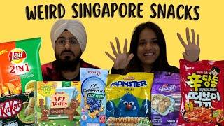 Trying All Singapore Snacks | Singapore Food Vlog | So Saute