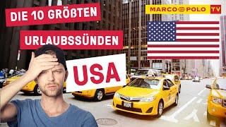 10 Dinge, die du in den USA auf keinen Fall tun solltest - Urlaubssünden | Fehler | Tipps