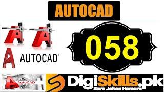 AutoCAD in Urdu Hindi by Digi Skills | Offset Command in AutoCAD #digiskills #autocad #courses