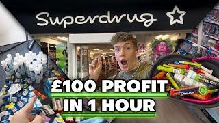 £100 PROFIT AN HOUR FROM SUPERDRUG!!!