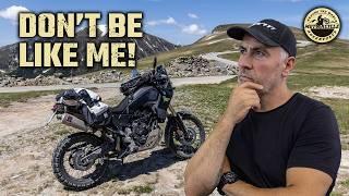 5 Motorcycle Travel Lessons that I Learned the Hard Way!