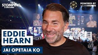 Eddie Hearn Calls Oleksandr Usyk For Jai Opetaia After Brutal David Nykia KO Victory