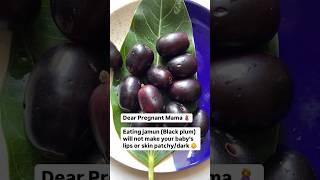 Jamun (Black plum) in pregnancy - safe or unsafe #blackplum #jamun #pregnancyfood #garbhsanskar