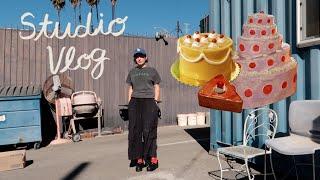 Relaxing ceramics vlog ~ Los Angeles