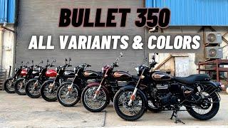 New 2024 Bullet 350 All Variants & Colors | New Variant | Accessories | Motorxone