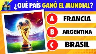 ¿Cuánto Sabes de Fútbol? ️ Nivel Difícil  Fútbol Trivia