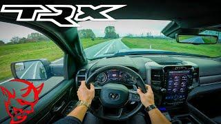 712 Horsepower RAM TRX POV - TEST DRIVE BY DUTCHCARS - GRAZY LOUD EXHAUST