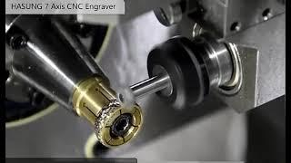 Top 1 Jewellery CNC Machine for Gold Ring and Bangle 7 Axis CNC Engraver Most advanced