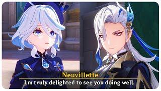 Neuvillete Feels Happy for Furina's New Life (Cutscene) Furina Story Quest | Genshin Impact 4.2