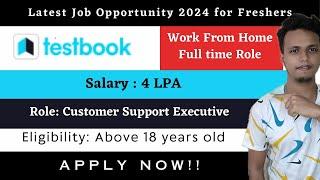 Best Work From Home Job Update 2024|Students are Eligible|Latest Job|Work at Home Job 2024