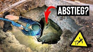 MYSTERIOUS HOLE into RESTRICTED MILITARY AREA! | We upseil down!