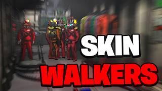 Playing Lethal Company but with SKINWALKERS Mod