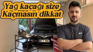 Honda Fd6 Fb7 Fc5 Tespiti Zor Yağ Kaçağı Problemi ve Çözümü