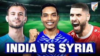 Will India be able to win belief of fans against Syria?