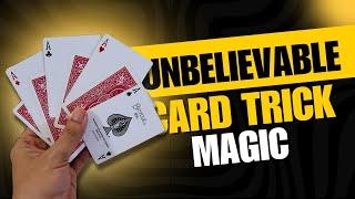 UNBELIEVABLE Card Trick you can do NOW