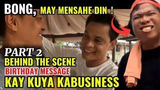 PART 2 | MGA BIGATING MENSAHE PARA KAY KUYA @kabusinessofficial  | ELVIE VLOGS FAMILY