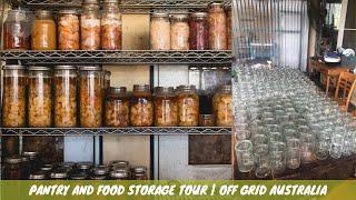 Pantry Tour | Bulk Food Storage | Preparedness | Self Sufficiency | Large Family |Off Grid Australia