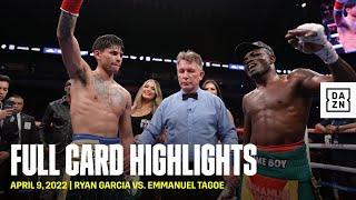 FULL CARD HIGHLIGHTS | Ryan Garcia vs. Emmanuel Tagoe