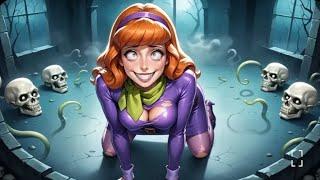 AI Anime → Scooby Doo → Daphne Blake in the spooky cemetery 001