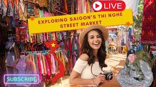 Armyguy Travels is live in Thi Nghe Market #saigon #vietnam #travel