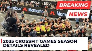 DENSE UPDATE  | 2025 CROSSFIT GAMES SEASON DETAILS