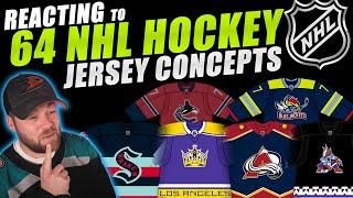 64 NHL Hockey Jersey Concepts!