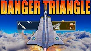 Saab J35A: Power of the Danger Triangle