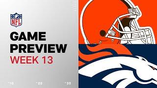 Cleveland Browns vs. Denver Broncos | 2024 Week 13 Game Preview