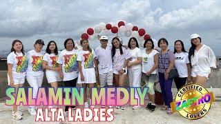 SALAMIN MEDLY / DJ  PATAKA  ALTA LADIES choreography by : BARTY #retro #zaetro #zumba