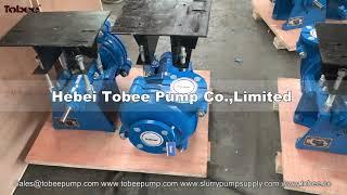 TOBEE  small AH horizontal slurry pumps