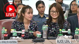 LIVE:  Alice Guo di nakalusot kay Congresswoman Luistro!