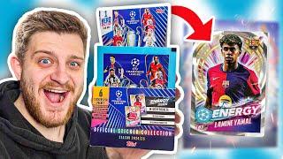 OPENING the *NEW* CHAMPIONS LEAGUE 2024/2025 STICKER COLLECTION!! (Full Box Break & MORE!)