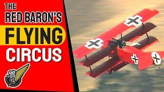 The Red Baron's Jasta 11 Fokker Dr.1 triplanes from WW1