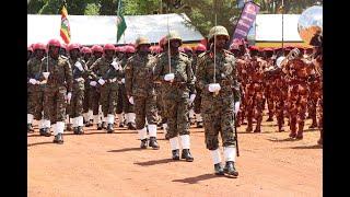 UPDF's COL Deo Akiiki Commands asuccessfully 2024 Independence Day Parade in Busia