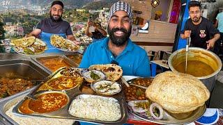 70/- Pahadi Sardarji ka Himachali Dhaba | Best Tourist Thali | Street Food India