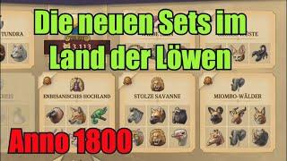 Alle neuen Sets vom Land der Löwen DLC | Anno 1800 Tipps und Tricks | Land der Löwen DLC