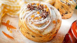 Incredibly delicious Kulich Craffin - EASTER BREAD | easter brioche easy recipe | paska