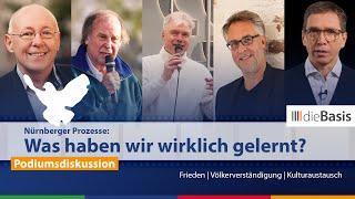 Podiumsdiskussion nach der Filmvorführung "Nürnberg" in Schortens | dieBasis 2024