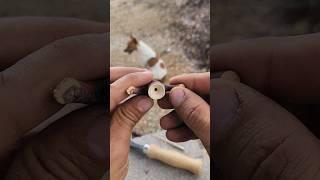 HOW TO MAKE A TABBACCO PIPE FROM A MANZANITA TREE #bushcraft#outdoors#nature