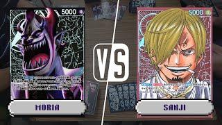 Gecko Moria vs Sanji | One Piece TCG Battle