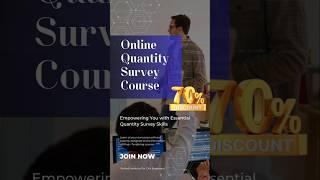 Live Online Quantity Surveying Course #viral #reels #civilengineers #shorts