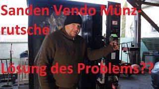 Sanden Vendo G Snack Probleme mit der Münzrutsche #vendingmachine #vending #derschmiddimachts