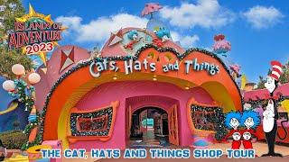 Cats, Hats and Things Shop in Seuss Landing at Universal's Islands of Adventure (Jan 2023) [4K]